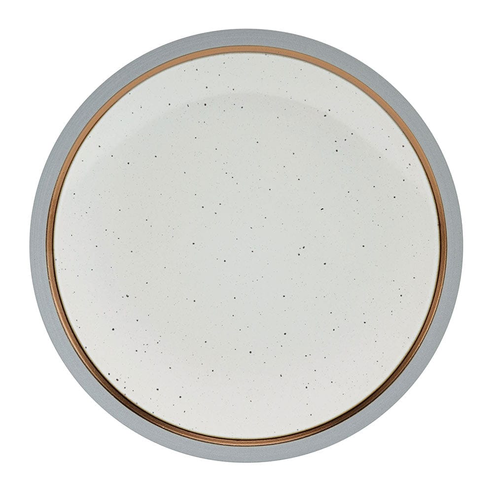 Ezra Grey 16 Piece Dinnerware Set. Service for 4