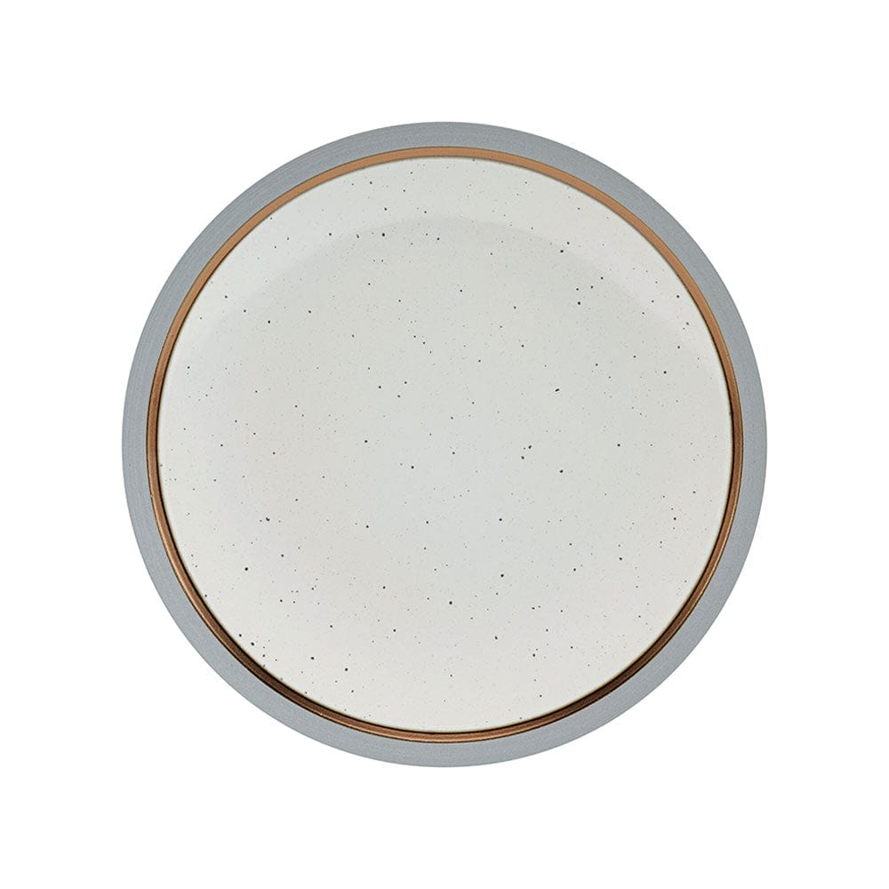 Ezra Grey 16 Piece Dinnerware Set. Service for 4