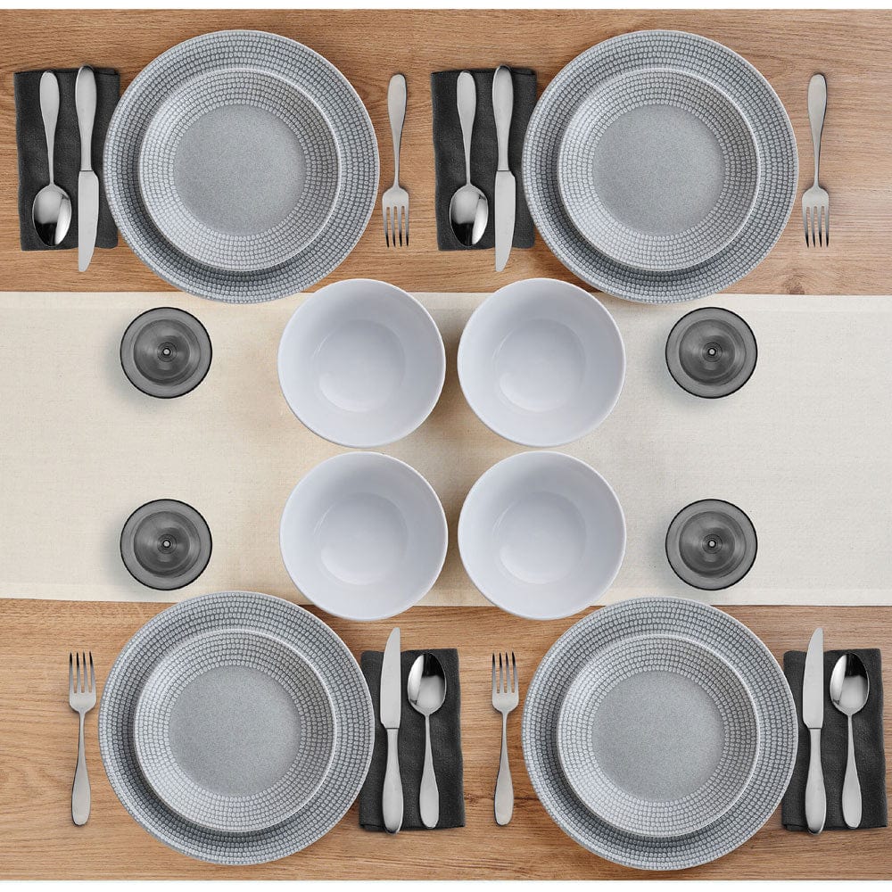 Felicity 12 Piece Dinnerware Set. Service for 4