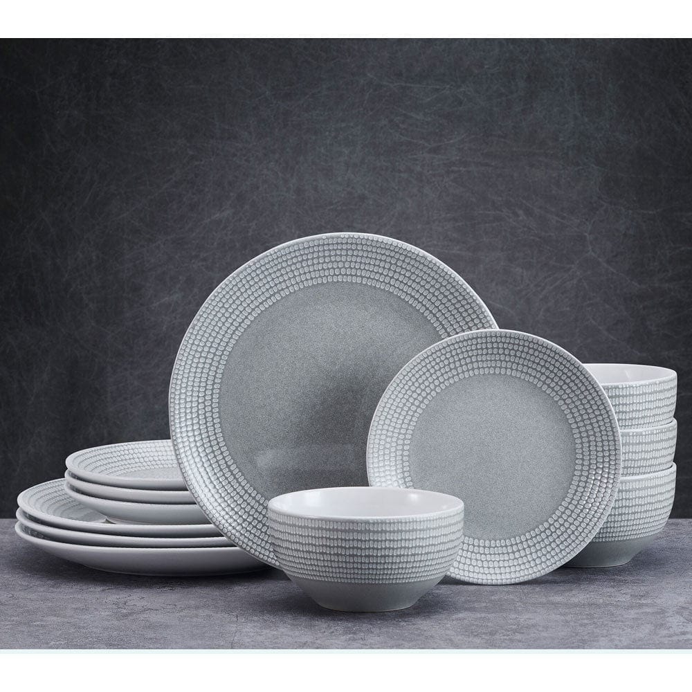 Felicity 12 Piece Dinnerware Set. Service for 4