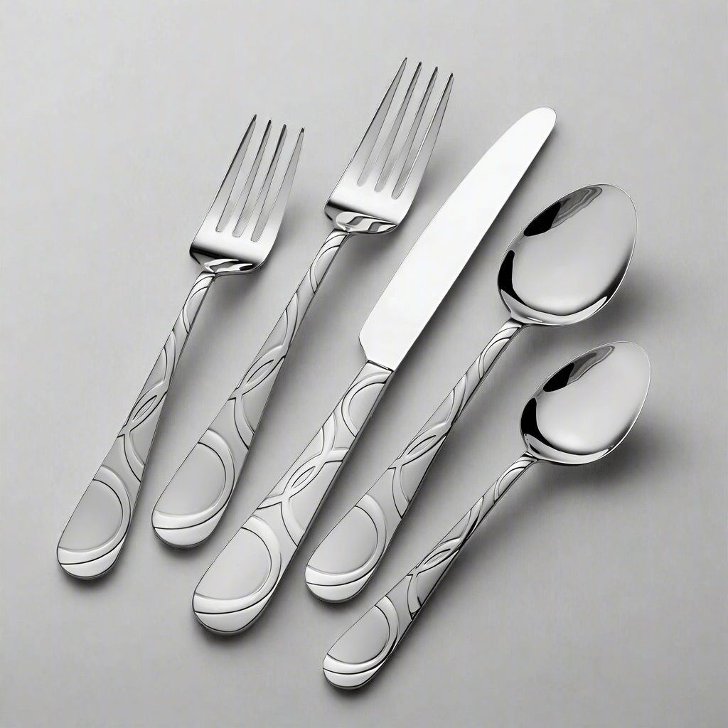 Garland Frost 53 Piece Flatware Set. Service for 8