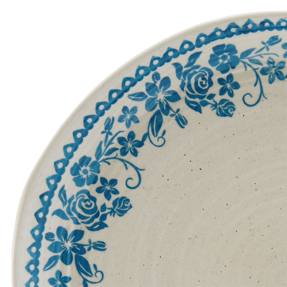 Hayden Blue 12 Piece Dinnerware Set. Service for 4