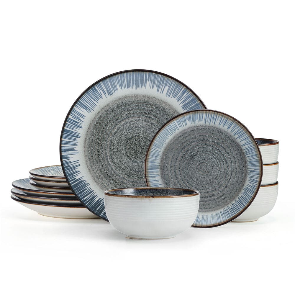 Jaimie 12 Piece Dinnerware Set. Service for 4