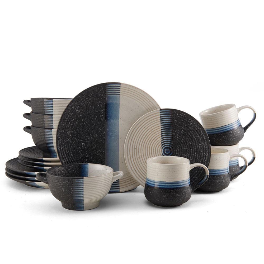Jaxon 16 Piece Dinnerware Set. Service for 4