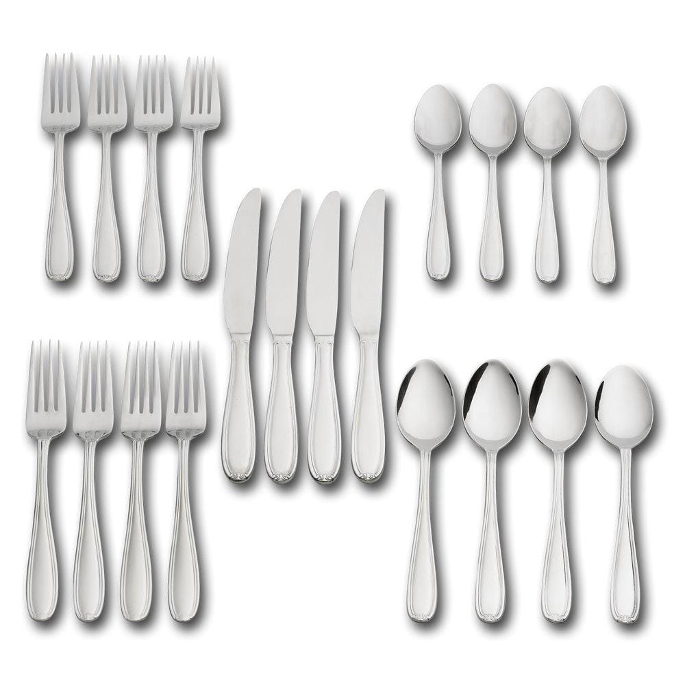 Linden 20 Piece Flatware Set. Service for 4