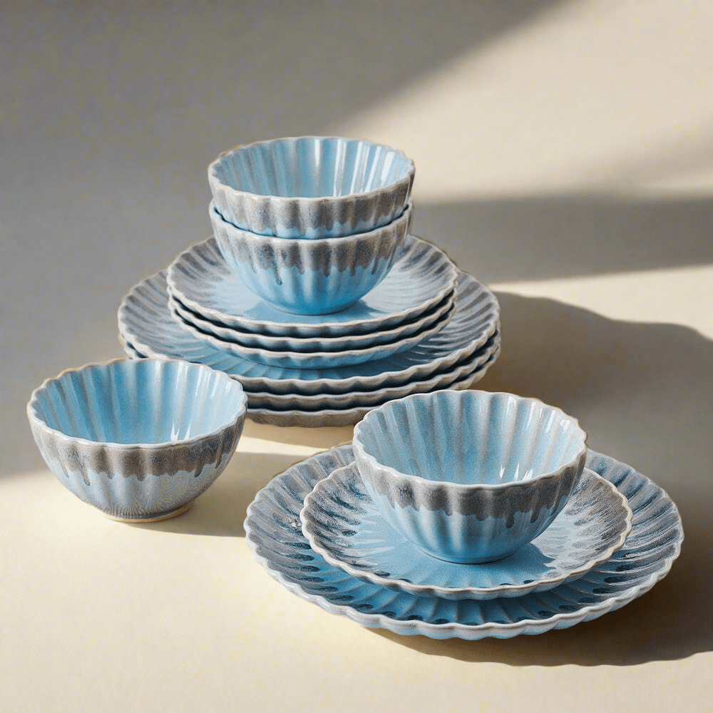 Lucinda 12 Piece Dinnerware Set. Service for 4
