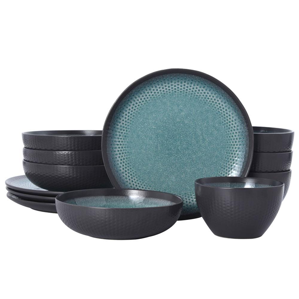 Maddox 12 Piece Dinnerware Set. Service for 4