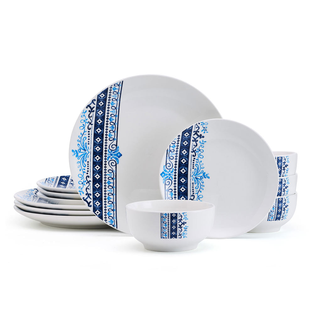 Michele 12 Piece Dinnerware Set. Service for 4
