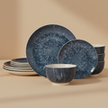 Mist 12 Piece Dinnerware Set. Service for 4