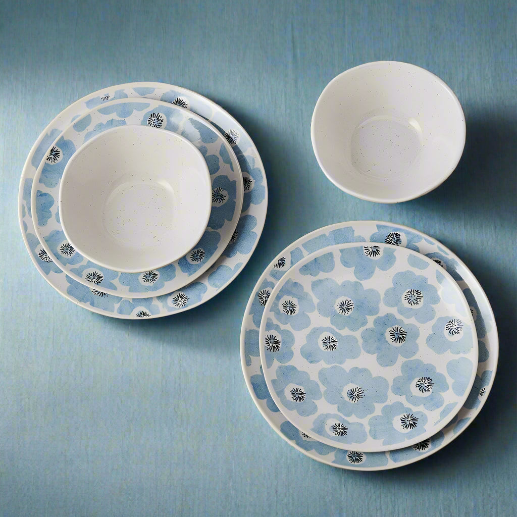 Radiant Floral 12 Piece Set. Service for 4