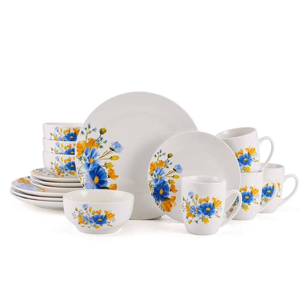 Rhea 16 Piece Dinnerware Set. Service for 4