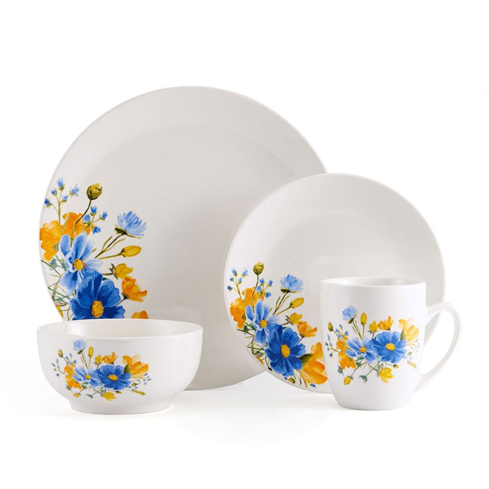 Rhea 16 Piece Dinnerware Set. Service for 4