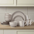 Sadie Cream 16 Piece Dinnerware Set. Service for 4