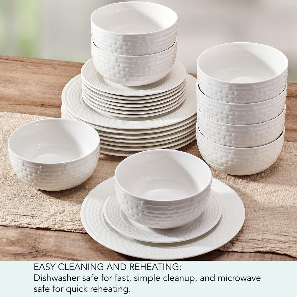 Sonya 24 Piece Dinnerware Set. Service for 8