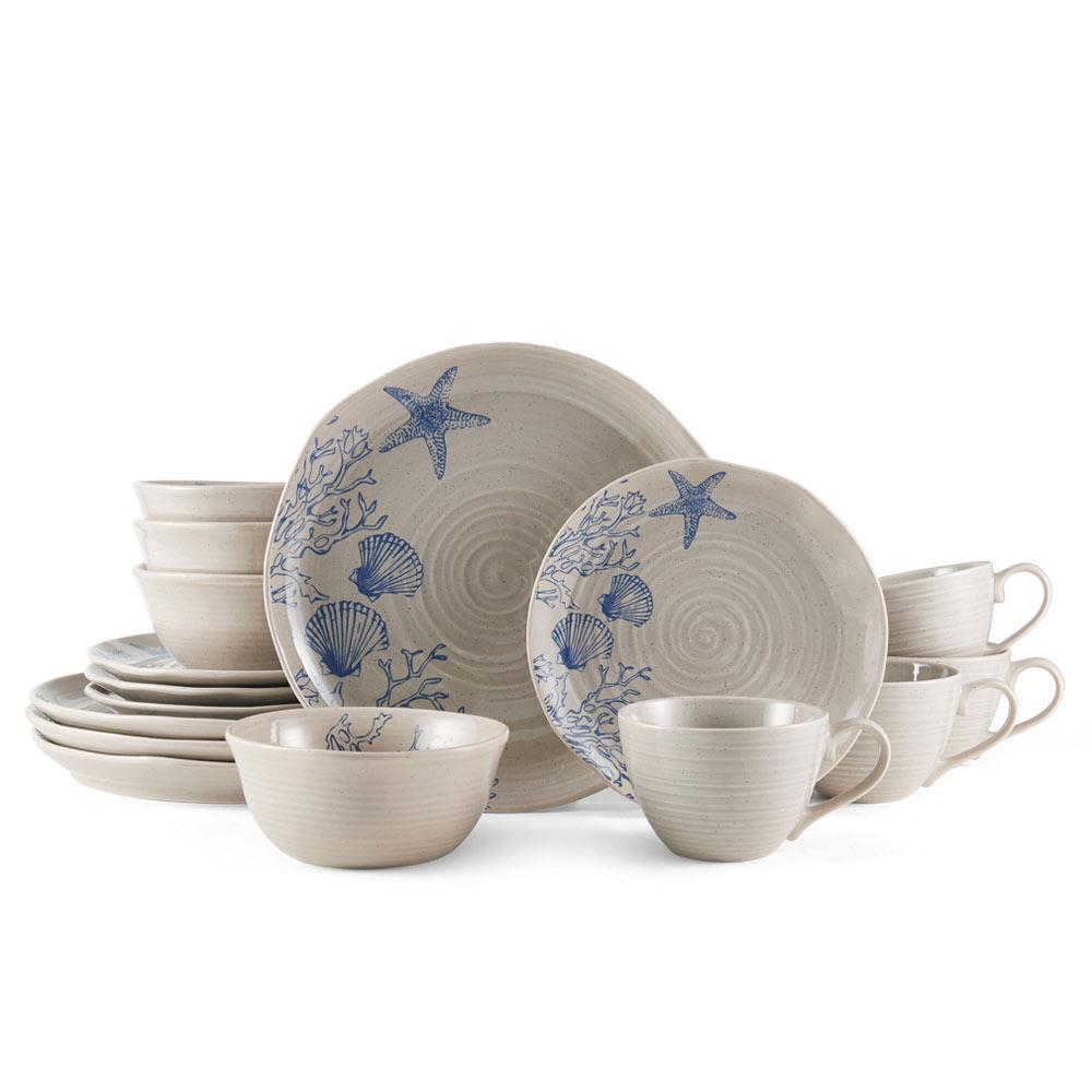 Southport 16 Piece Dinnerware Set. Service for 4