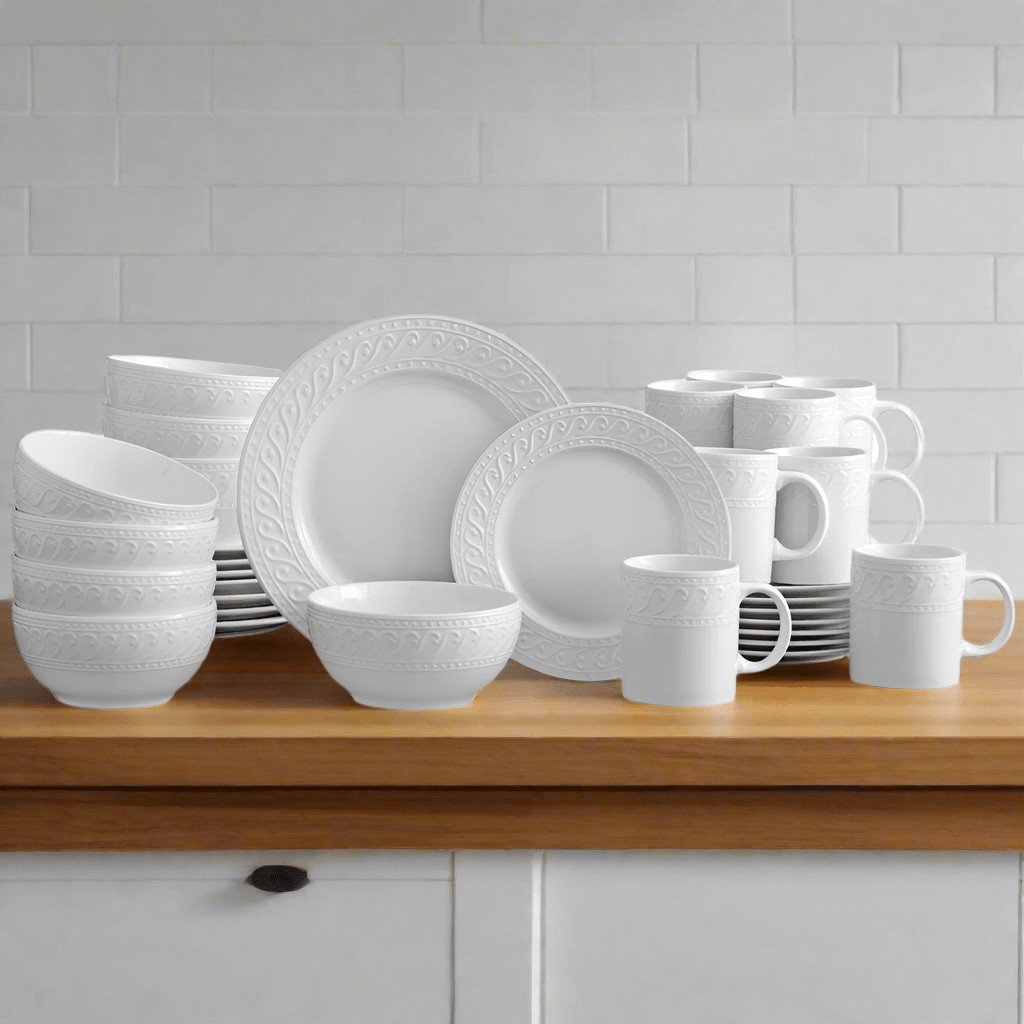 Sylvia 32 Piece Dinnerware Set. Service for 8