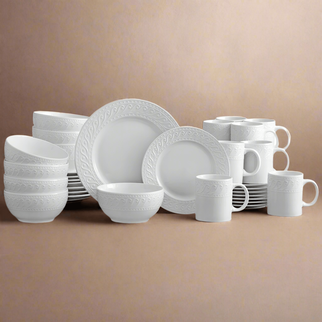 Sylvia 32 Piece Dinnerware Set. Service for 8