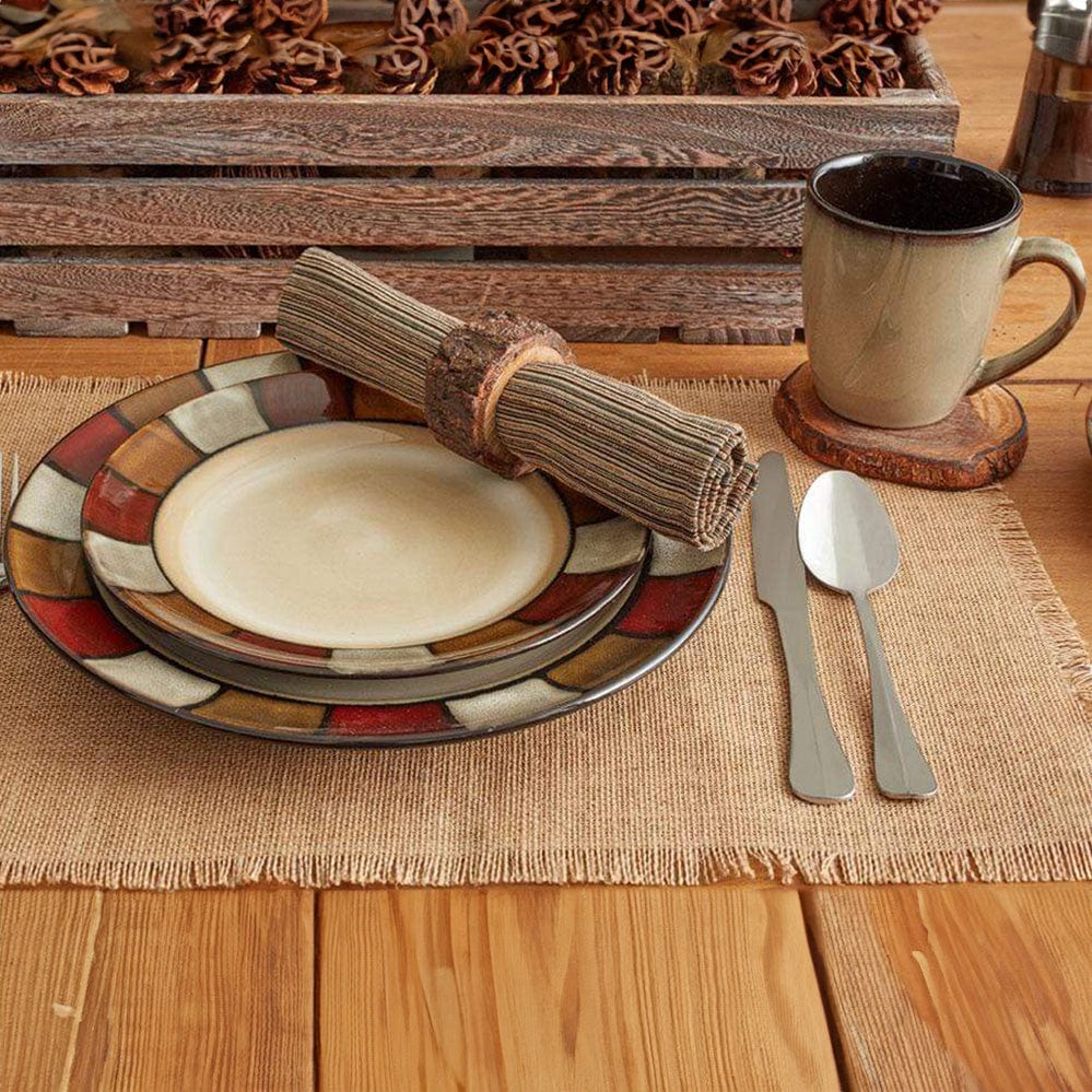Taos 16 Piece Dinnerware Set. Service for 4
