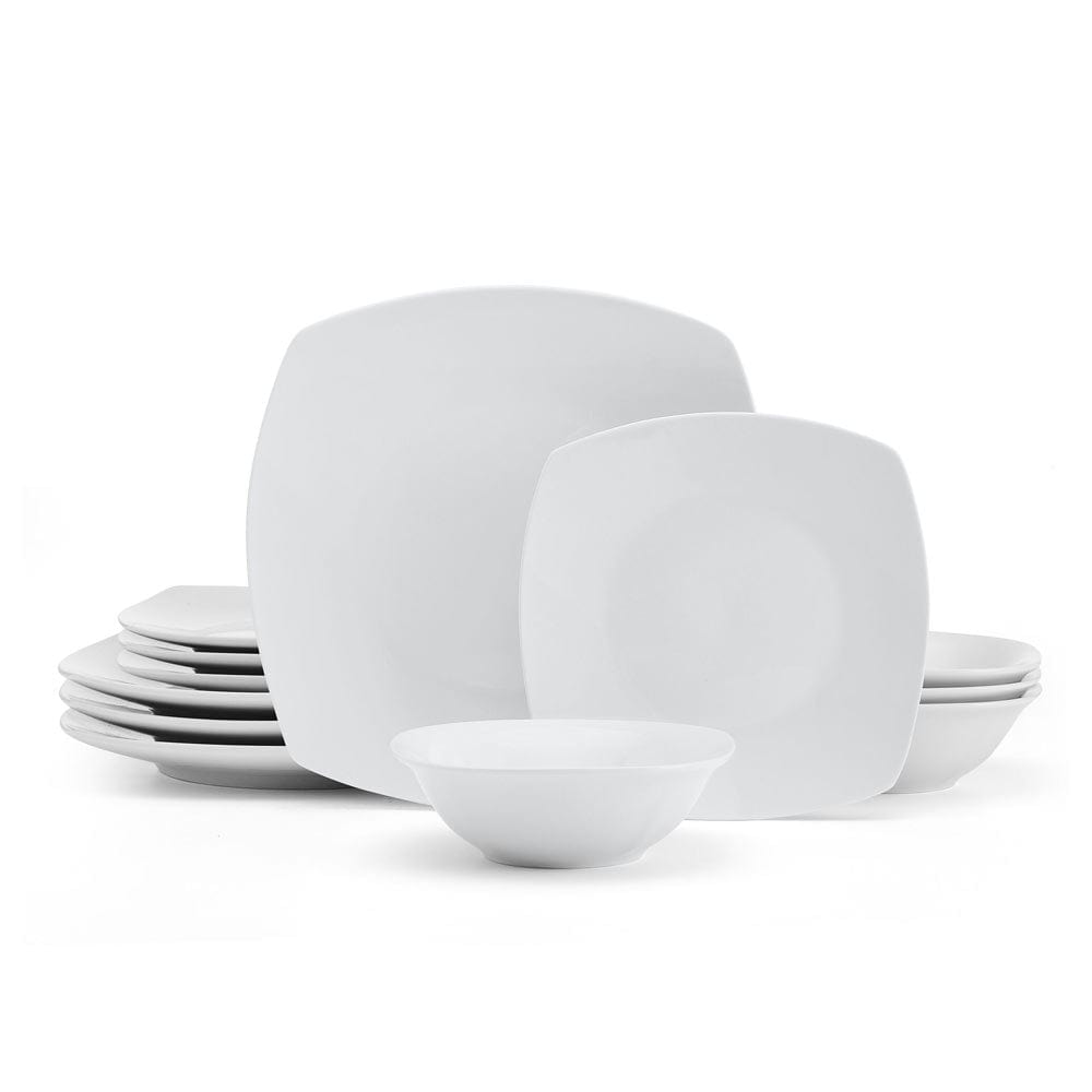Tara 12 Piece Dinnerware Set. Service for 4