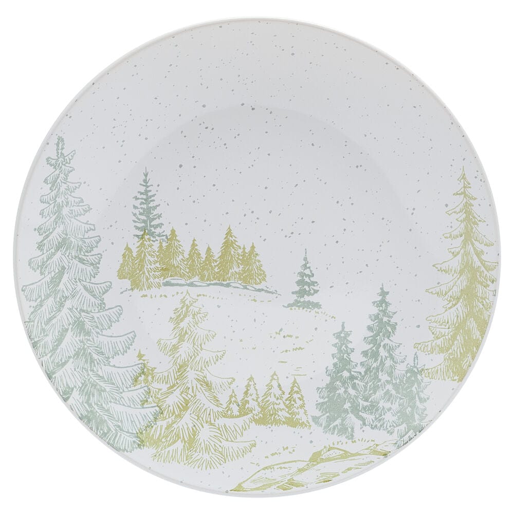 Tranquil Trails 12 Piece Dinnerware Set. Service for 4