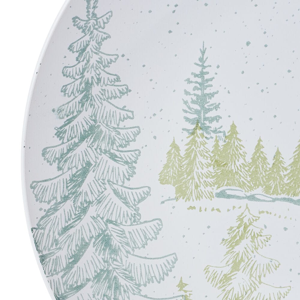 Tranquil Trails 12 Piece Dinnerware Set. Service for 4