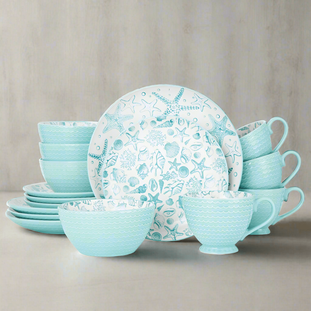 Venice 16 Piece Dinnerware Set. Service for 4