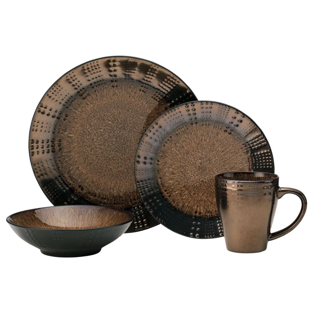 Verona 16 Piece Dinnerware Set. Service for 4