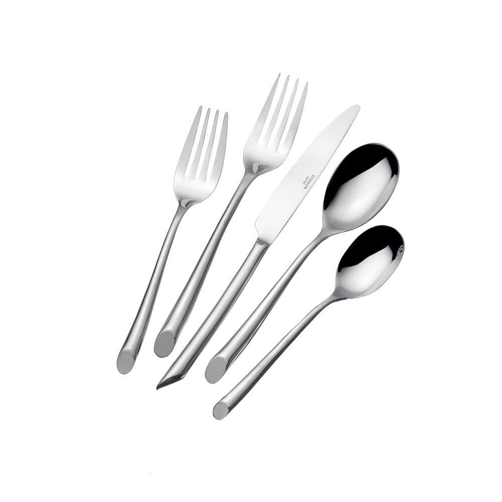 Wave Forged 20 Piece Flatware Set. Service for 4