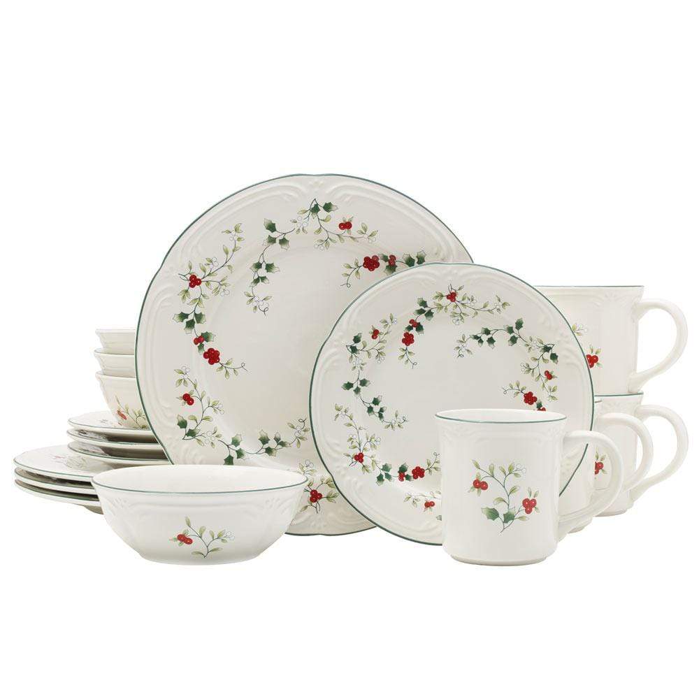 Winterberry® 16 Piece Dinnerware Set. Service for 4