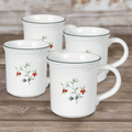 Winterberry® Set of 4 Mugs